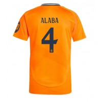 Camiseta Real Madrid David Alaba #4 Visitante Equipación 2024-25 manga corta